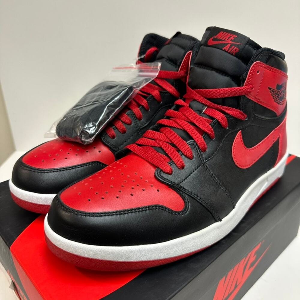 NIB NWT Nike Air Jordan 1 1.5 High The Return Bred Basketball Sneaker 9.5 D
